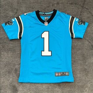 YS, NFL Carolina Panthers Jersey— Cam Newton